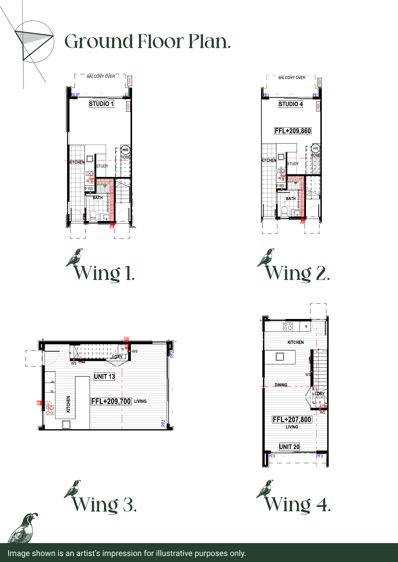 Quail Ridge ground floor plan